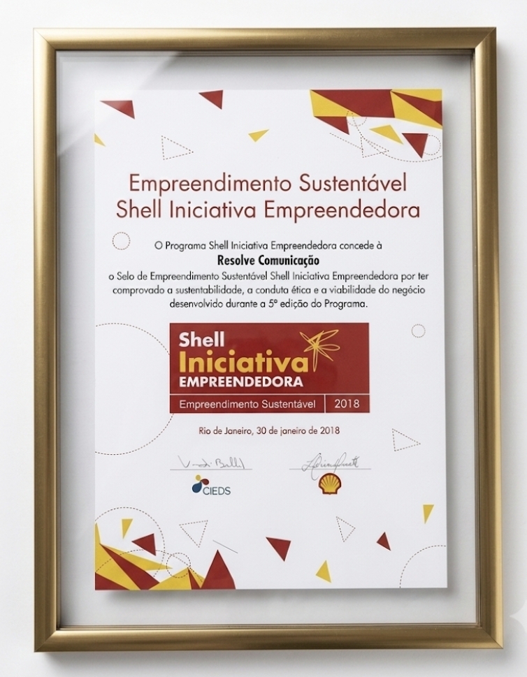 Shell iniciativa Empreendedora